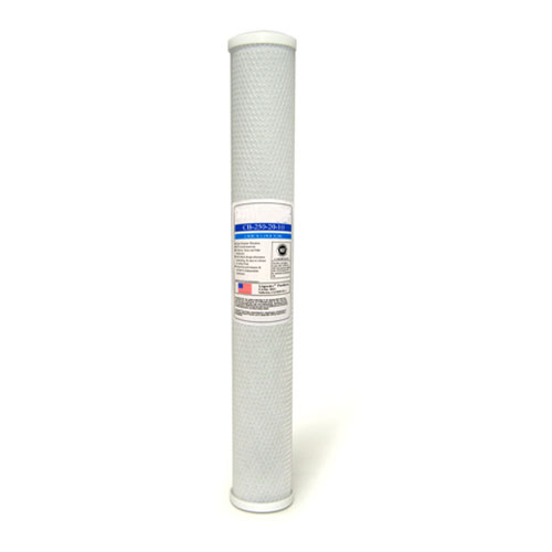Hydronix 20" Carbon Block Cartridge - 10 micron