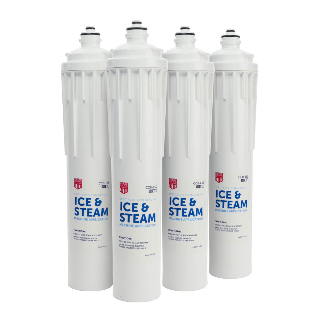 ClearChoice Replacement for Everpure® & Scotsman® Filters - Single Head - Scale Control, 4-Pack