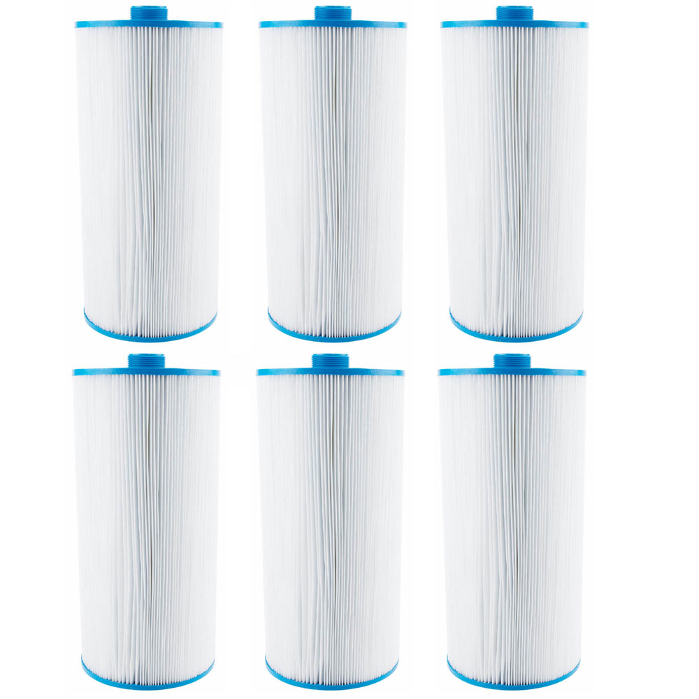 ClearChoice Replacement filter for Turbo Spas / LA Spas / Advanced 50 sq. ft. top load, 6-pack