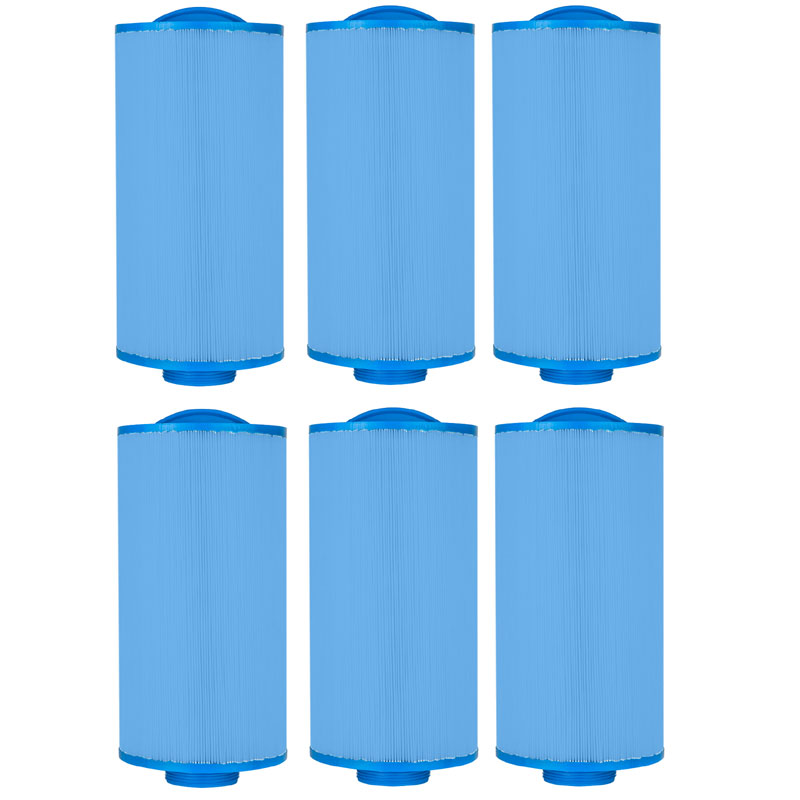 ClearChoice Replacement filter for Jacuzzi Hermosa / Redondo / Del Sol Spas, Anti-Microbial, 6-Pack