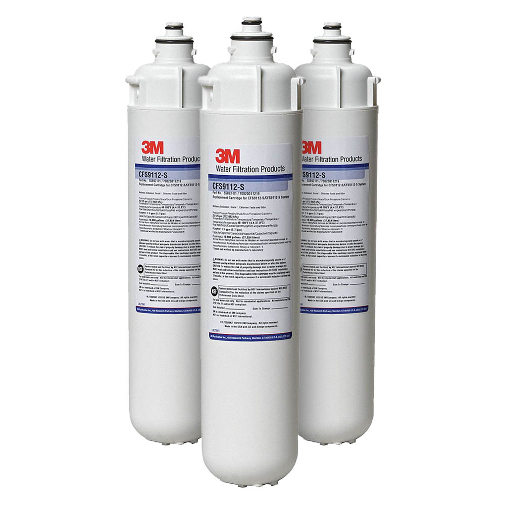 CFS9112-S Cuno-CFS Everpure Retrofit Cartridge, 3 Pack