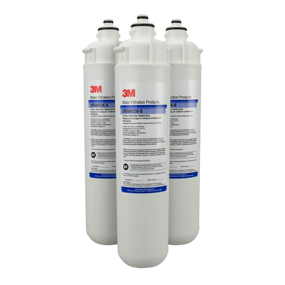 CFS9812X-S Cuno-CFS Everpure Retrofit Cartridge, 3-pack