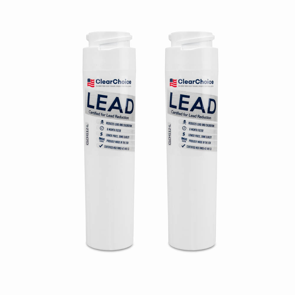 ClearChoice Replacement for GE GSWF Refrigerator Filter, Lead Reduction, 2-Pack