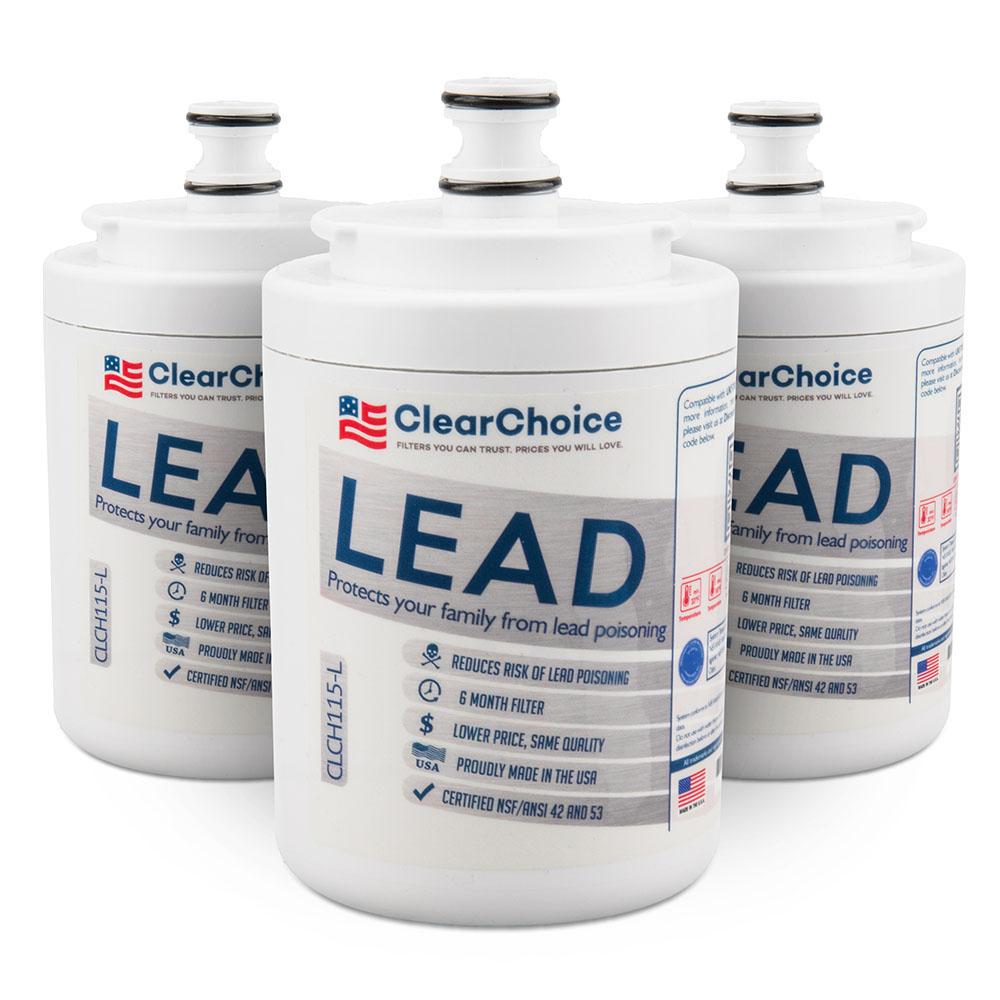 ClearChoice Replacement for Maytag UKF7003 Filter - Lead Reduction, 3-Pack