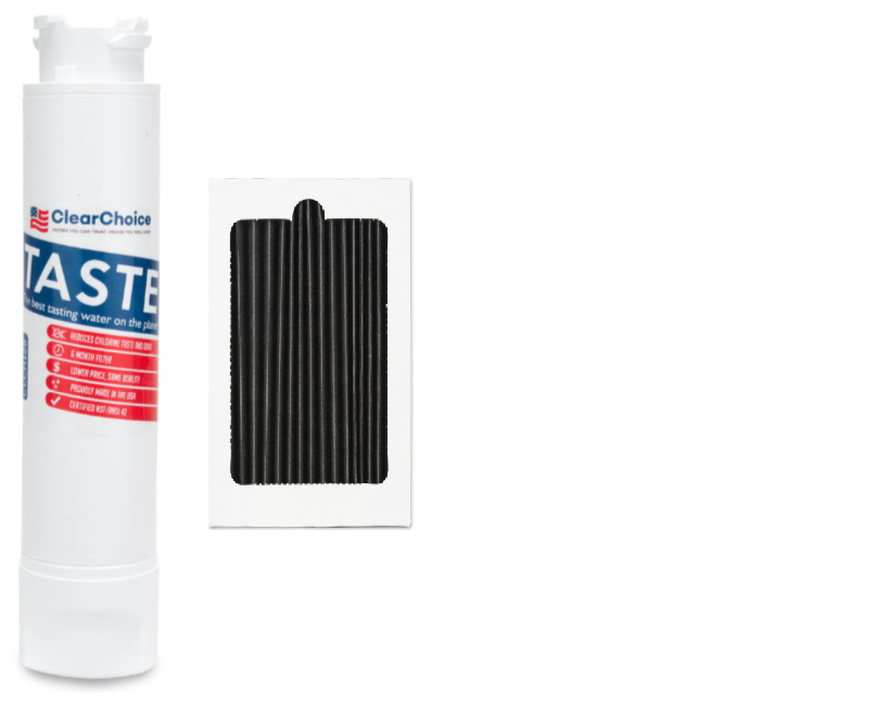 ClearChoice Combo Replacement for EPTWFU01 Water Filter and PAULTRA Air Filter