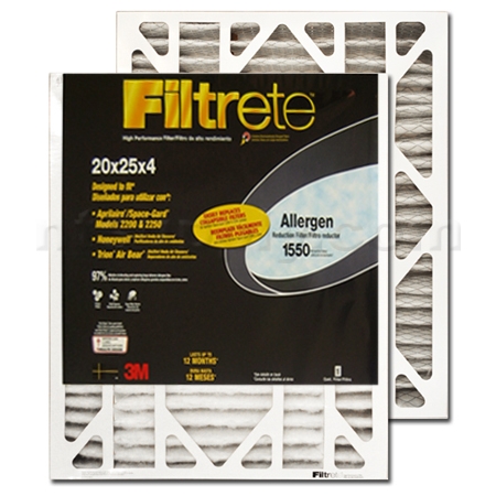 Filtrete 4" Allergen Reduction Filter - 20x25x4 # DP03DC