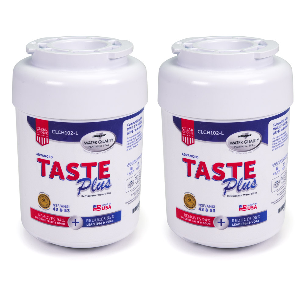 ClearChoice Taste Plus Replacement for GE MWF Filter, 2-Pack
