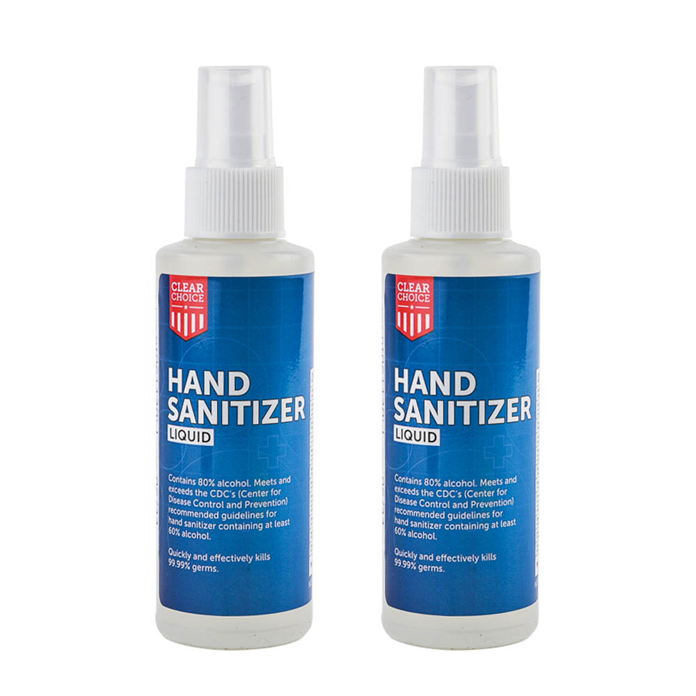 ClearChoice Liquid Hand Sanitizer - 4 oz Spray Bottle