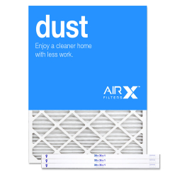 30x36x1 AIRx DUST Air Filter - MERV 8, 4-Pack