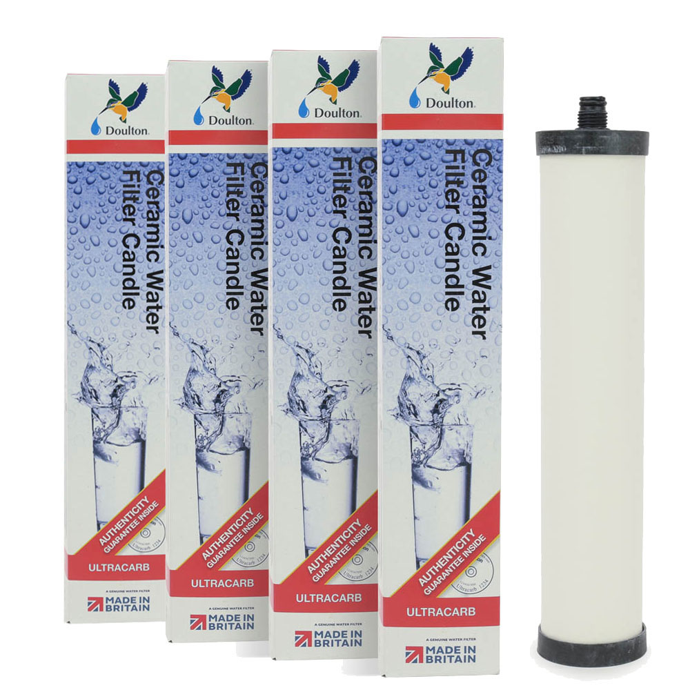 Doulton M15 Ultracarb SI Water Filter Cartridge - W9223026, 4-Pack