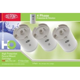 Dupont FMC103 Faucet Mount Microban Drinking Water Filter Cartridge ( 3 Pack )