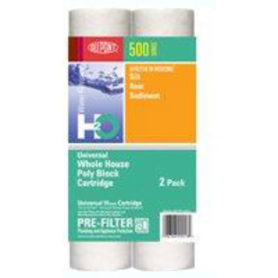 Dupont WFPFC5002 Whole House Poly Block Sediment Filter Cartridge ( 2 Pack )