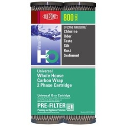 Dupont WFPFC8002 Whole House 2 Phase Carbon Wrap Filter Cartridge ( 2 Pack )