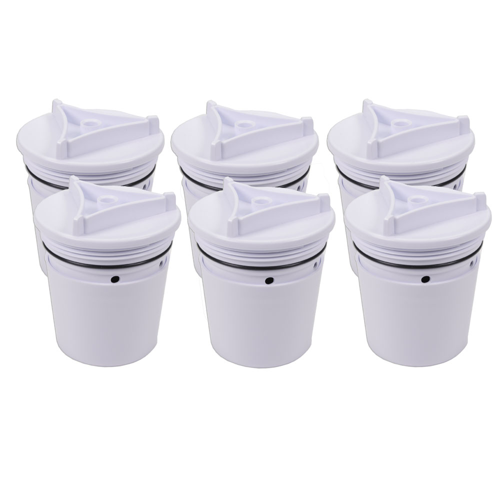 EcoAqua Replacement for Culligan® FM-15RA Faucet Filter, 6-Pack