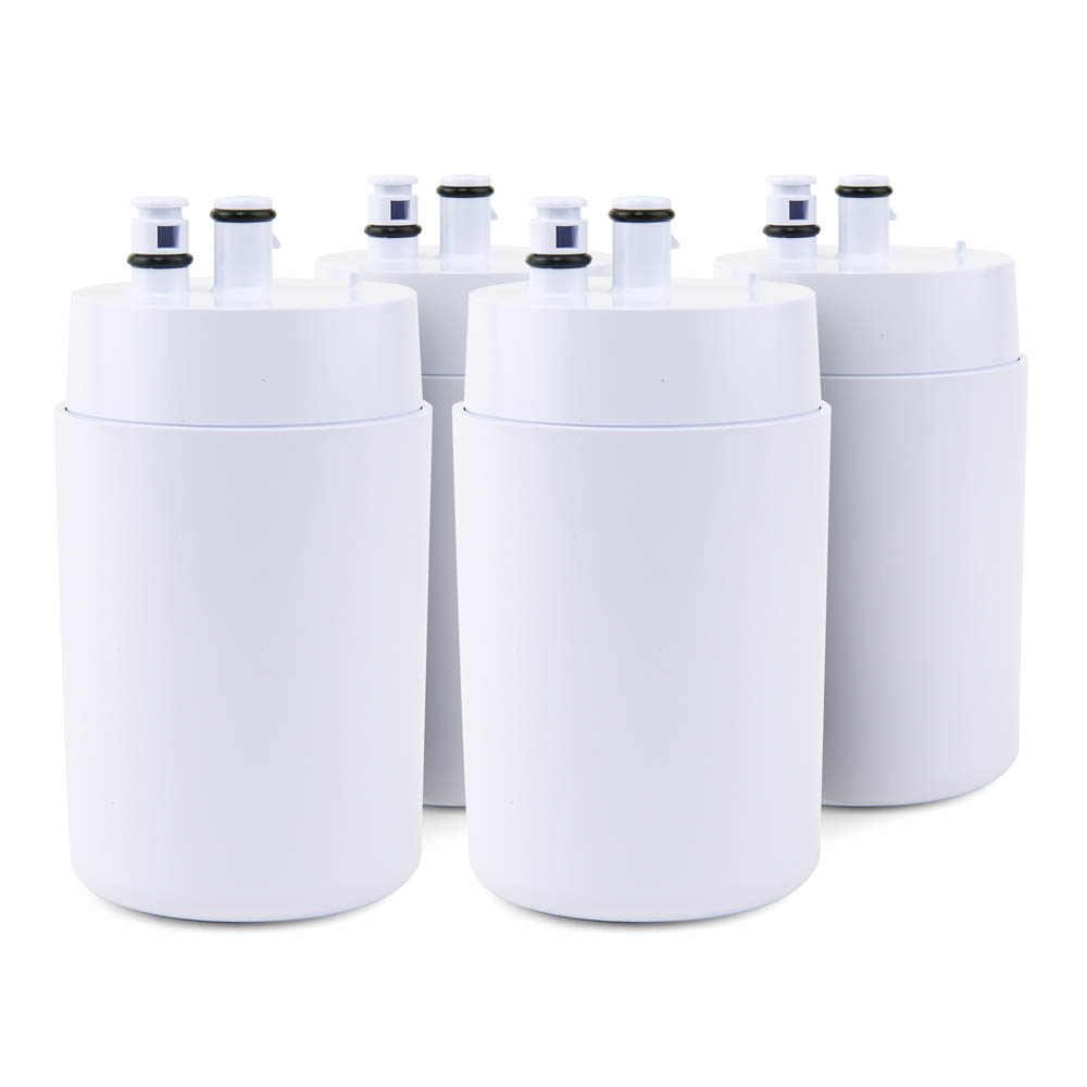 EcoAqua Replacement for Brita® Faucet Water Filter, 4-Pack