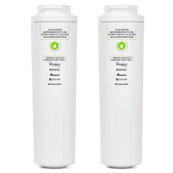 Whirlpool EDR4RXD1 Refrigerator Water Filter (Filter4), 2-Pack
