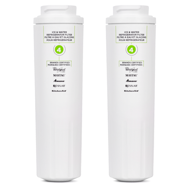 3-Pack Replacement for KitchenAid KBFS20EVMS5 Refrigerator Water Filter -  Compatible with KitchenAid 4396395 Fridge Water Filter Cartridge