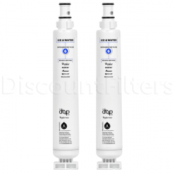 Whirlpool EDR6D1 Refrigerator Water Filter (4396701), 2-Pack