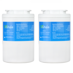 EcoAqua Replacement for Maytag Clean 'n Clear Fridge Filter, 2-Pack