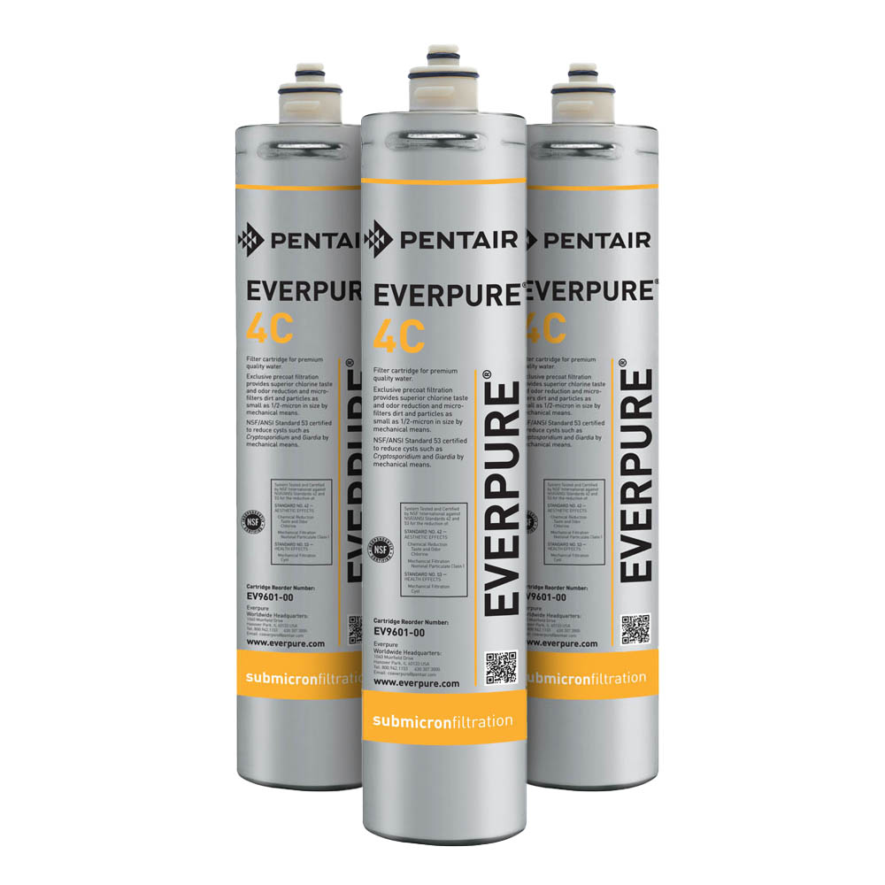 Everpure 4C Water Filtration Cartridge, 3-pk