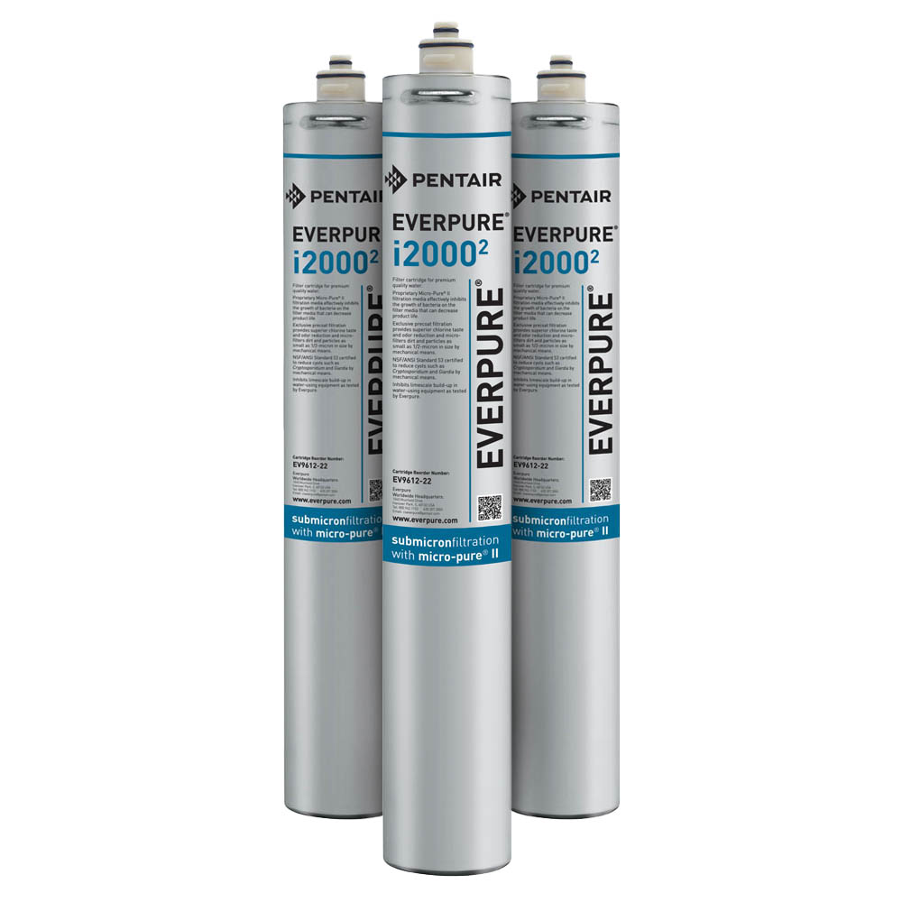 Everpure i2000-2 Water Filtration Cartridge, 3-Pack