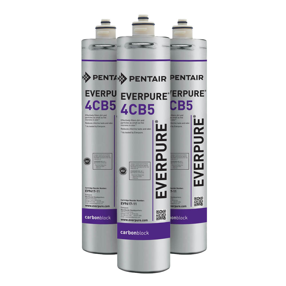 Everpure 4CB5 Water Filtration Cartridge, 3-pk