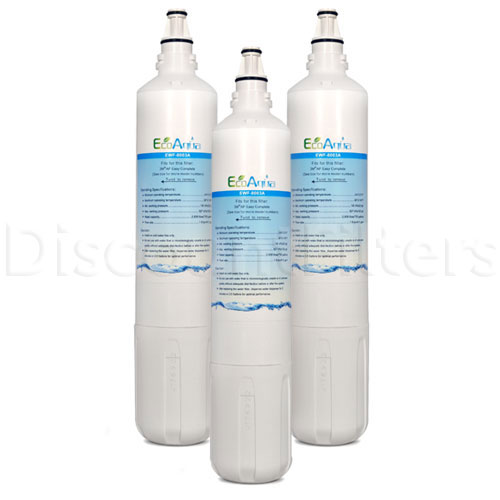 EcoAqua Replacement for Sub-Zero 4204490 Refrigerator Filter, 3-Pack