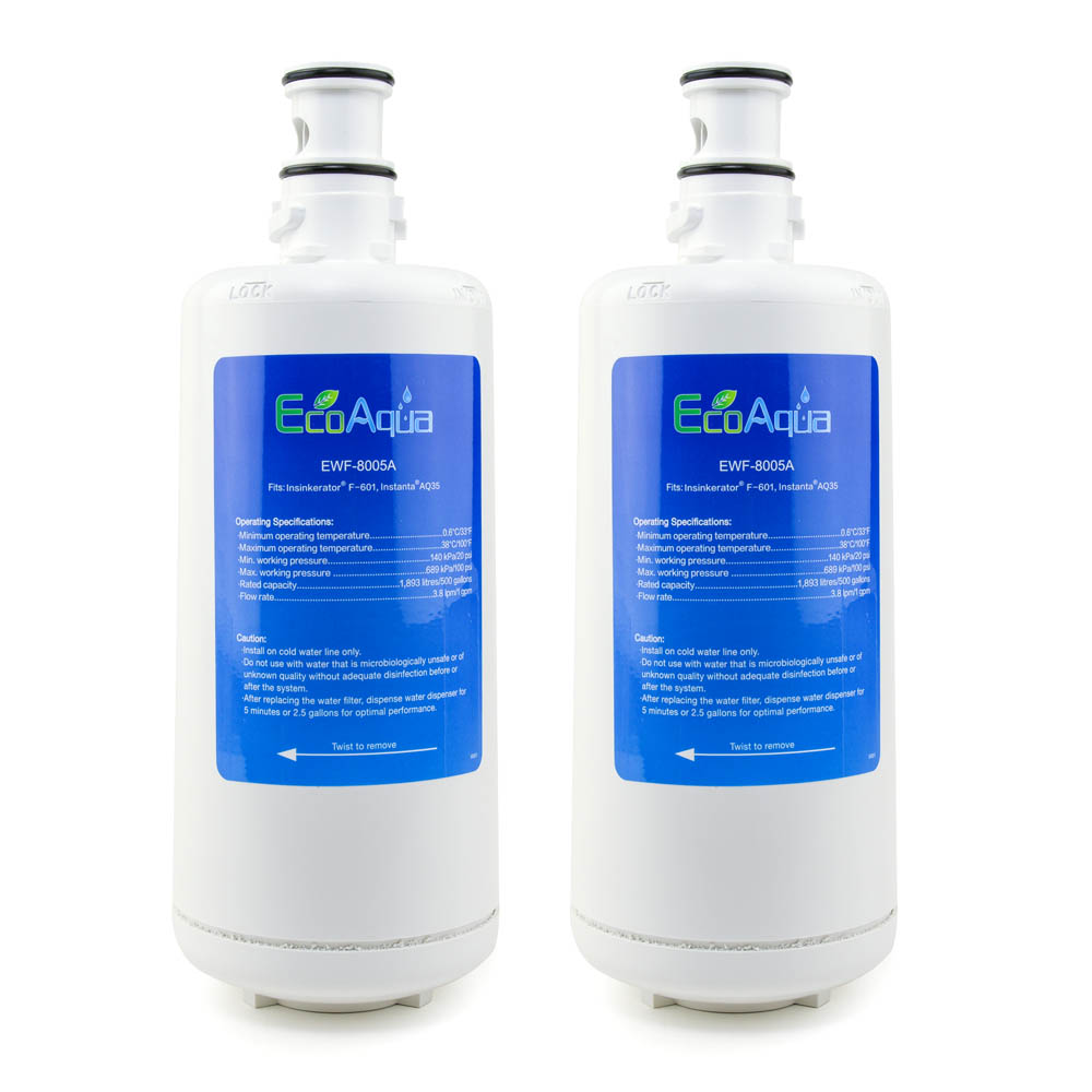 EcoAqua Replacement for Insinkerator® F-601R Filter