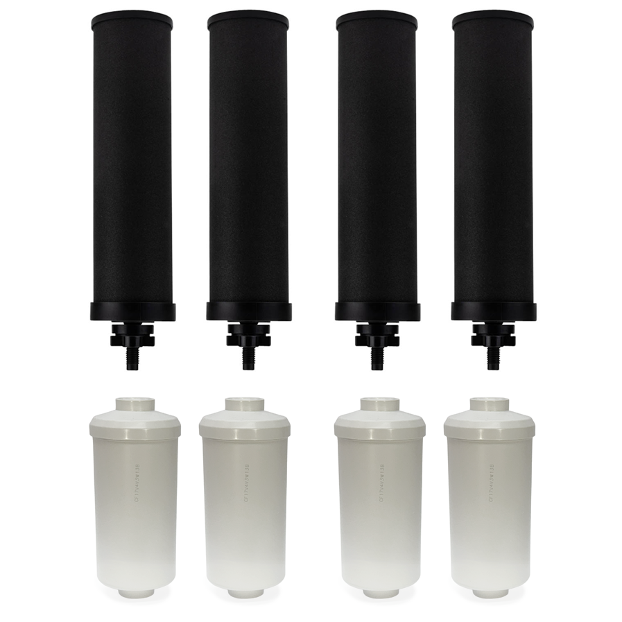Compatible Replacement Filter Kit for Berkey® Gravity Systems, 2-Pack