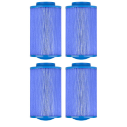 ClearChoice Replacement Pleated Filter Cartridge for LA Spas HTF-0303, Anti-Microbial, 4-Pack