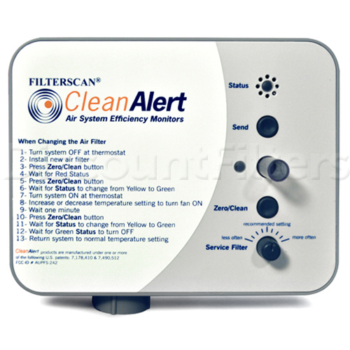 FILTERSCAN® Air Filter Monitor / Clog Detector