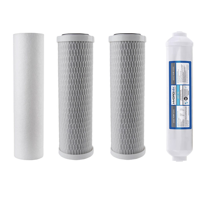 Universal Filter Set for Standard 5-Stage RO Systems With 1/4