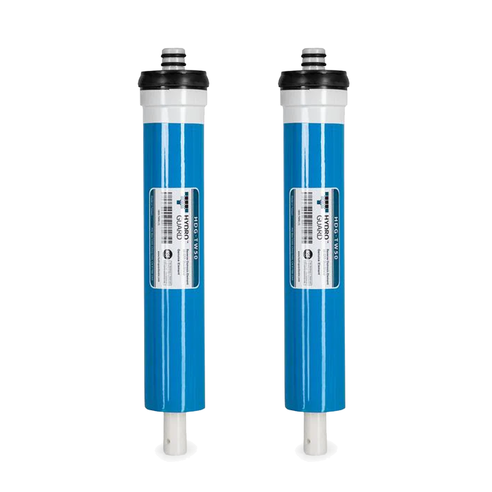HydroGuard HDG-TW50 Drop In Reverse Osmosis Membrane, 2-Pack