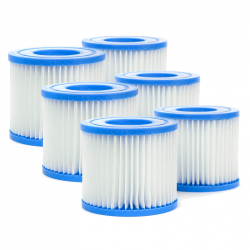 Replacement Pool Filter for Intex Type D, 6-Pack
