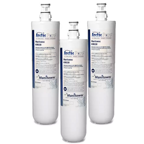 Manitowoc K-00338 AR-10000 Replacement Filter, 3-Pack