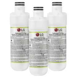 LG MDJ64844601 Refrigerator Filter, 3-Pack
