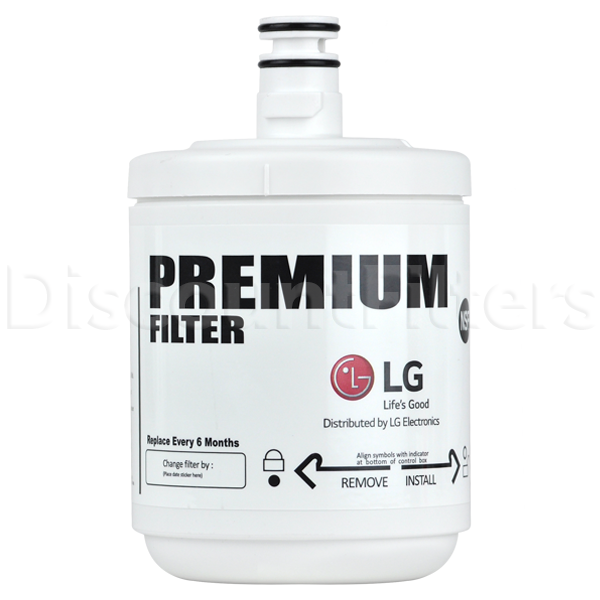 LG Refrigerator Water Filter (5231JA2002A, LT500P), 3-Pack