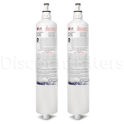 LG Refrigerator Water Filter (5231JA2006B, LT600P), 2-Pack