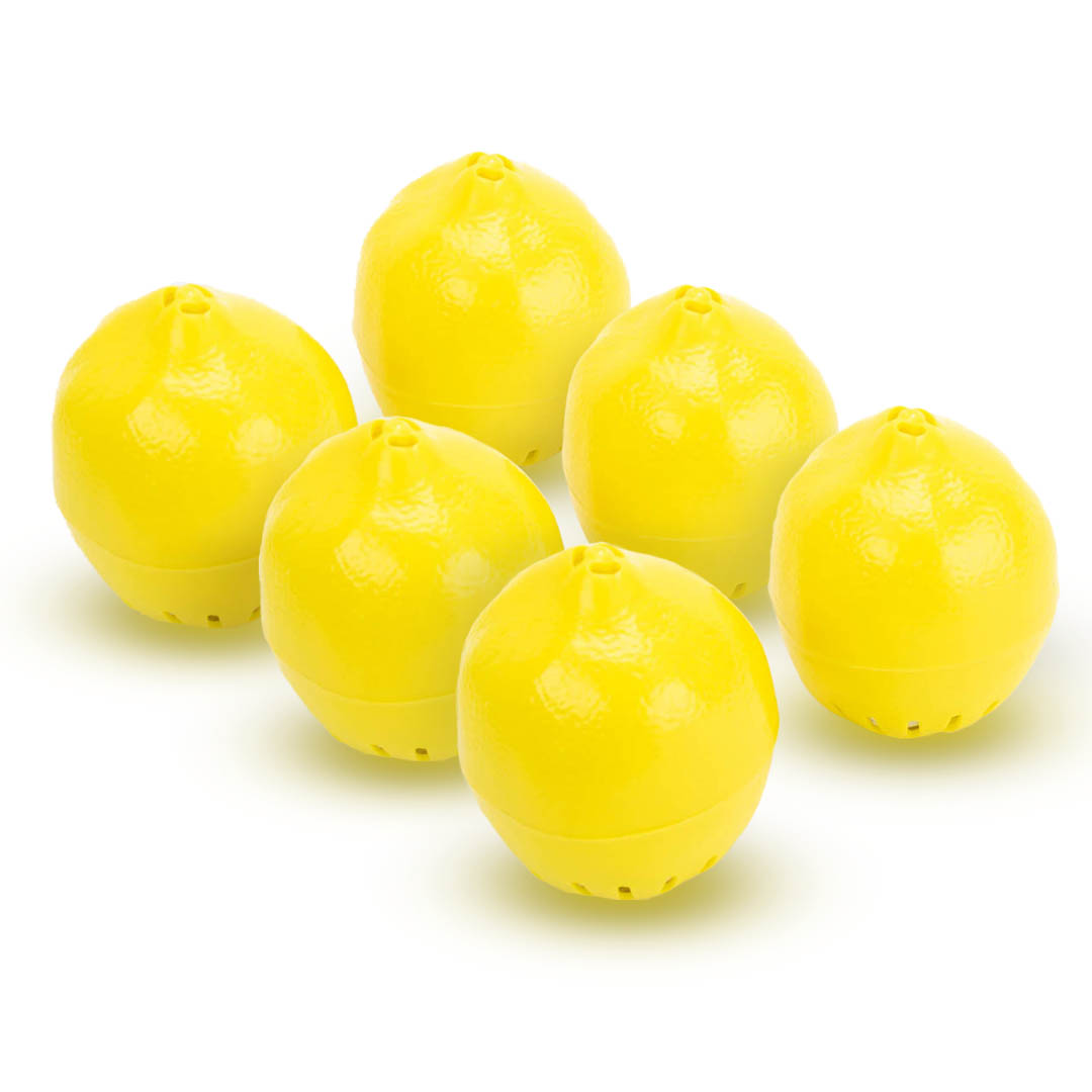 AIRx Lemon Ball Refrigerator Odor Absorber - 6 Pack