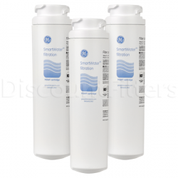 GE SmartWater Refrigerator Water Filter Cartridge (MSWF), 3-Pack