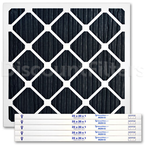 20 X 20 X 1 Odor Reduction Carbon Pleated Filter