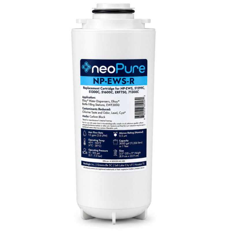 Neo-Pure Replacement Filter for Elkay® Drinking Fountains, 3-Pack