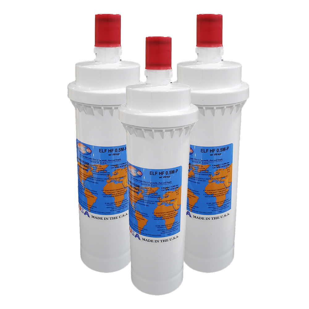Replacement for 3M® HF20-S/HF20-MS/HF25-S Water Filter, 3-Pack
