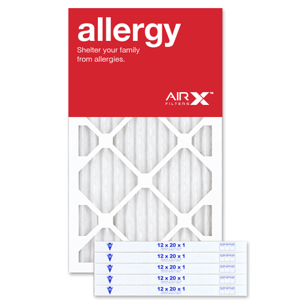 12x20x1 AIRx ALLERGY Air Filter - MERV 11