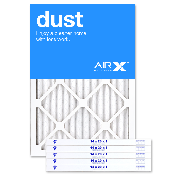 14x20x1 AIRx DUST Air Filter - MERV 8