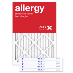 14x20x2 AIRx ALLERGY Air Filter - MERV 11
