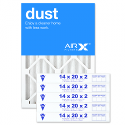 14x20x2 AIRx DUST Air Filter - MERV 8