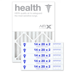 14x20x2 AIRx HEALTH Air Filter - MERV 13