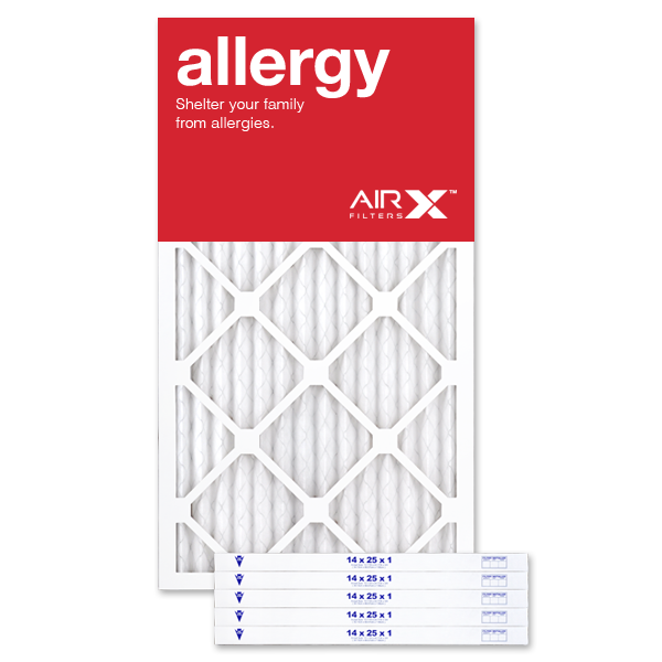 14x25x1 AIRx ALLERGY Air Filter - MERV 11