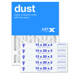 15x20x2 AIRx DUST Air Filter - MERV 8